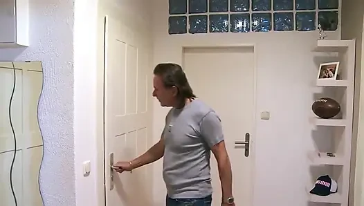Немецкая жена принимает член мужа