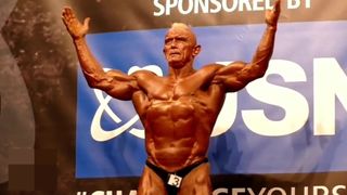 Mature Bodybuilding Grandpa Daddy Bernie Cooper Solo Shots.