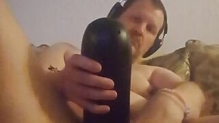 Cock and anal masturbation