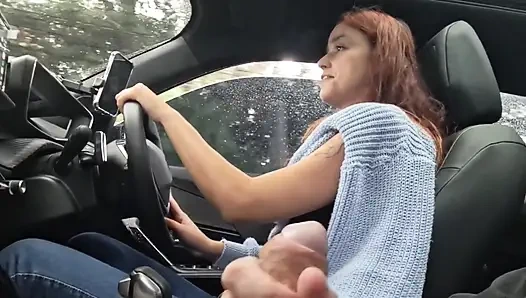 He Masturbated Inside the Ride-share Driver's Car and Ended up Ejaculating in Her Mouth!