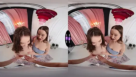 Две шлюшки, один член - лучшие друзья делят мясистую порцию спермы - TeenMegaWorld