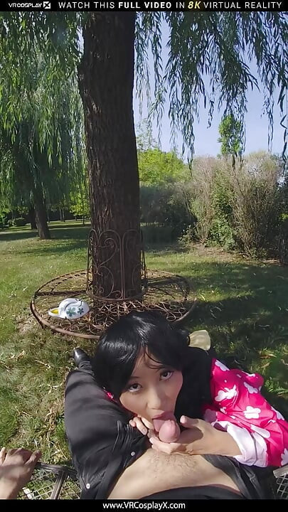 Vrcosplayx демон Slayer Mai Thai, як Yaiba Makomo, став гарячим і хтивим, наскільки вона небезпечна, частина 1