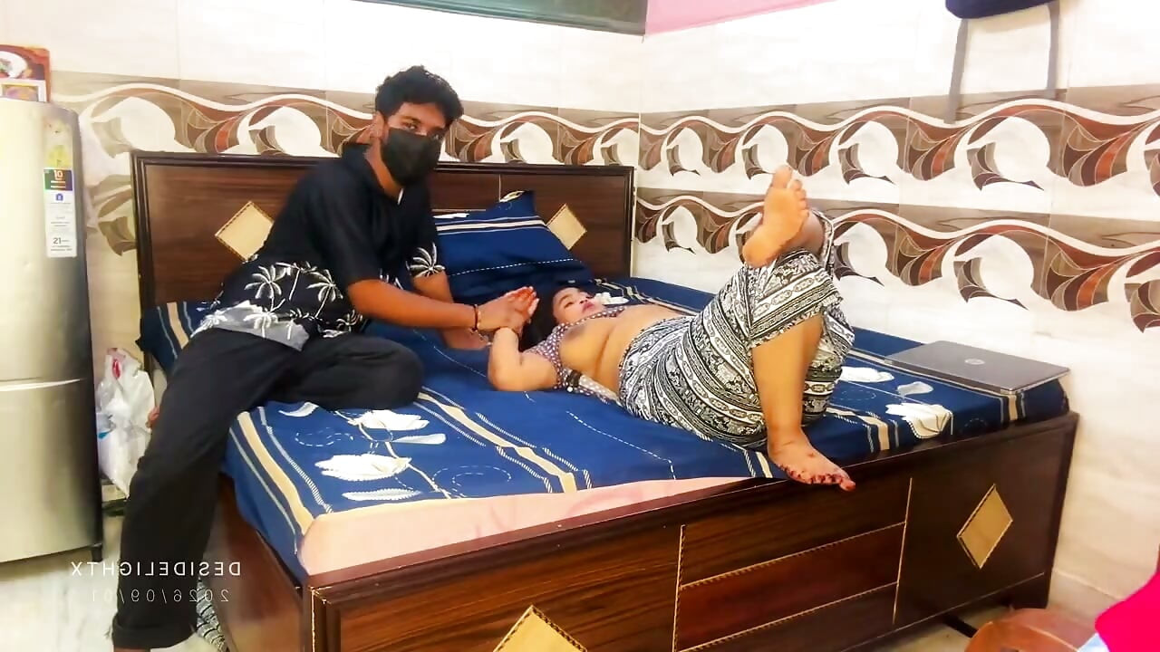 Caught Aunty Rubbing Her Pussy  She Made Me Fuck Her Immediately