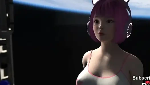 Gadis imut digodain sama cowok berumur 3d-3d