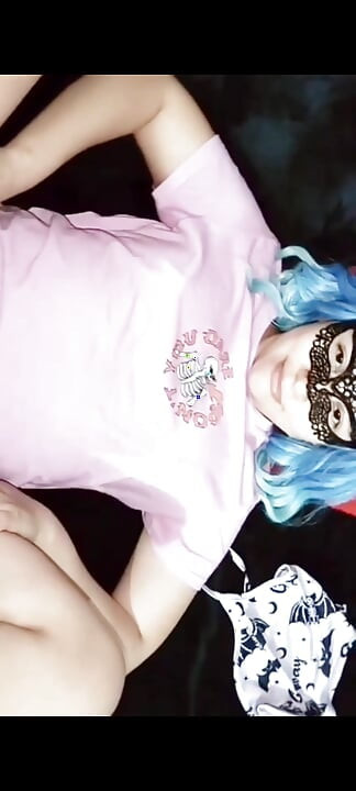 I convinced my stepsister to masturbate and give me her tight vagina