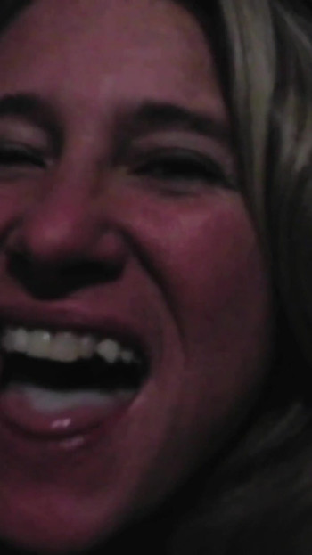 Key moment from "Julia's Journey To Drinking Jizz....Cum Compilation 1"