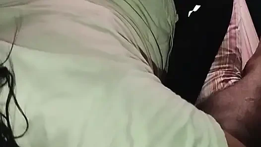 Madrastra Morena Culona, Chupando Polla