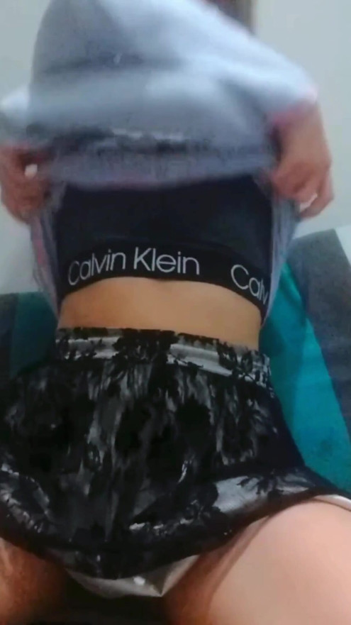 Humping pillow naughty student masturbation while alone at home | Clip 1