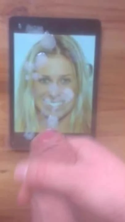 Andrea Hlavackova em homenagem ao esperma