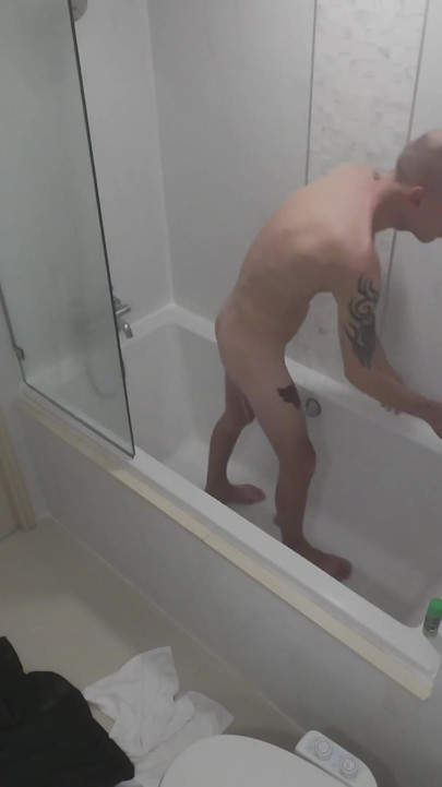 Secret Shower Cam Caught Me Touching Myself