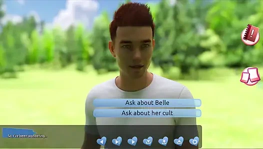 Membantu cewek-cewek seksi #3 - Johannes menyelidiki puncaknya untuk melihat apa yang sedang dilakukan gadis di kabin ini.