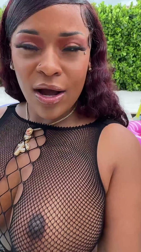 2 Big Butt Ebony Sluts on 1 Big White Cock