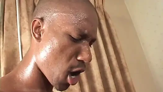 Pretty busty redhead mulatto lady enjoys cock in her wet tight cunt