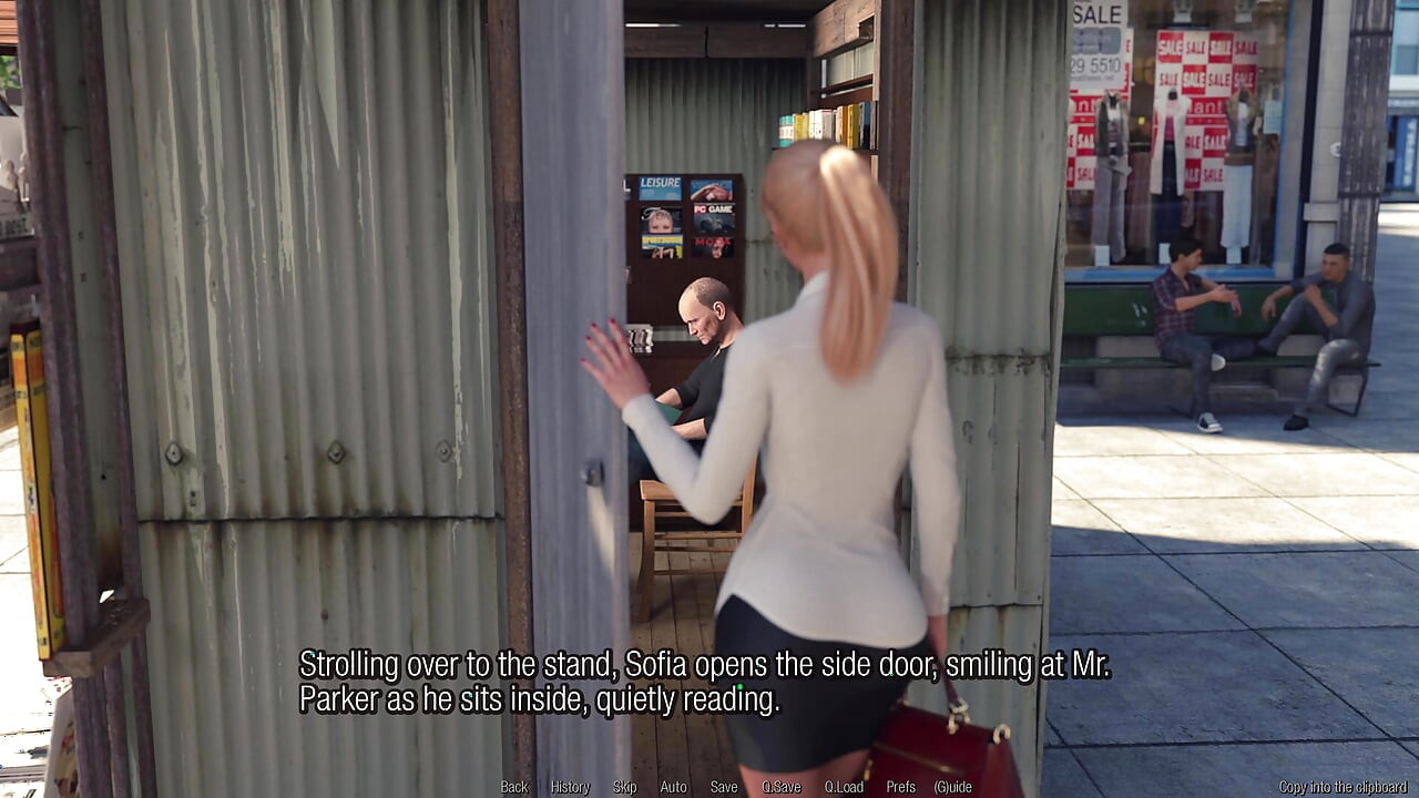 바람피는 소피아와 비밀 업무완료 - 4일차: 장난치기, 발정난 집으로 돌아와 리암의 자지를 사용