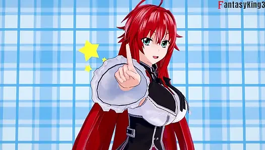 Rias Gremory invites me to have sex after class - DXD NTR Madness
