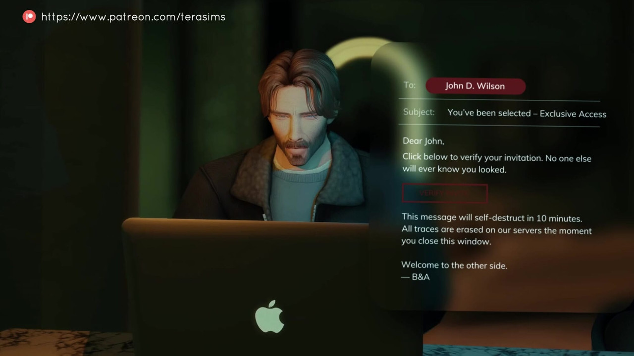 Taking hard deep thrusts while husband is waiting at home