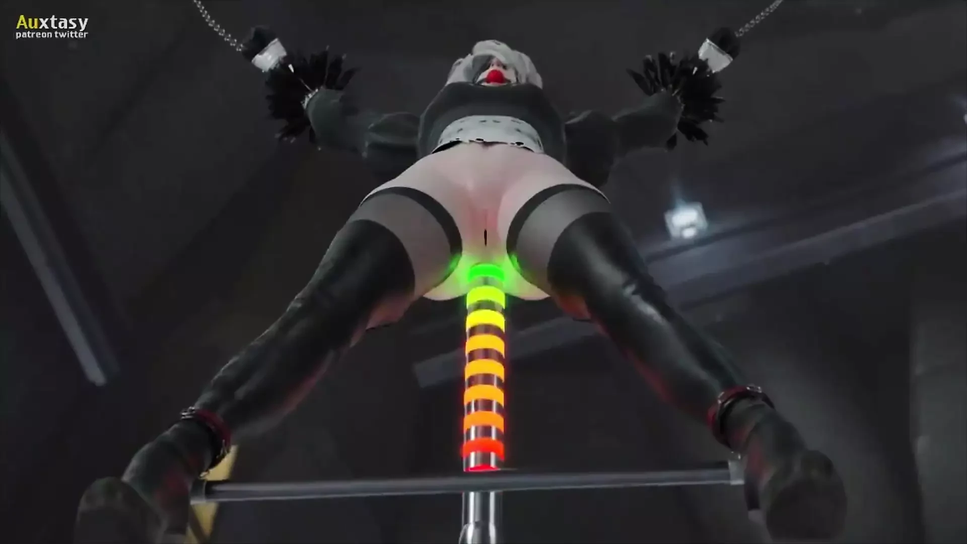 2b fuck trong các đít bởi tình dục robot phiên bản 3