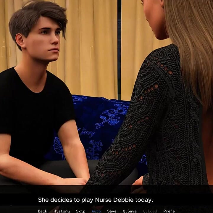 Landlady Roleplays as a Nurse to Help Her Tenant Relieve Tension - Measuring My Cum - Part 1 - Suzinak - by Porn Game 4u