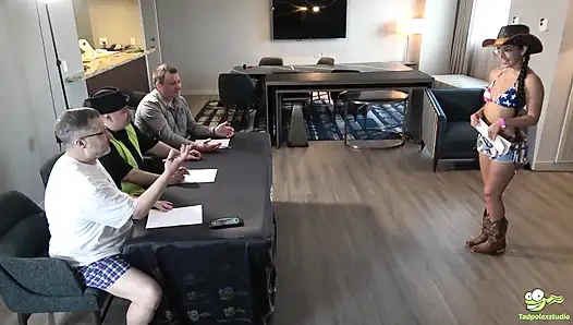 Döllemeli grup seks: Madison Wilde rol alıyor