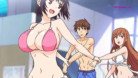 Weiche Hentai-Lippen und große Brüste erfüllen die Fantasie