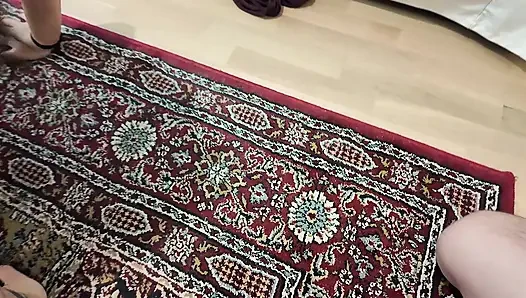 My girlfriends pussy get wet because of her BBC Bull