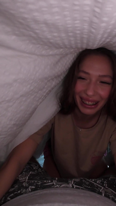 Morning Surprise, Waking Him Up with Kisses Under the Sheets | Clip 1