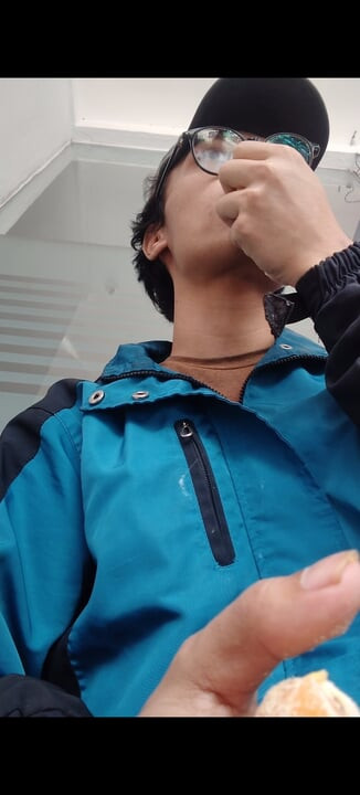 Public review kontol habis masturbasi