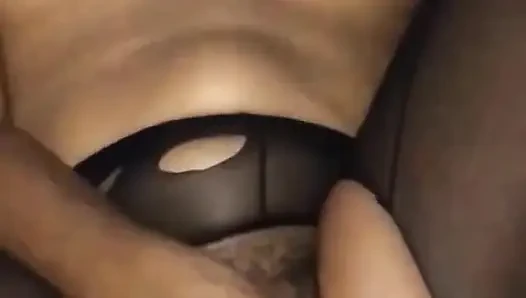 Pretty African Teen Masturbate to Orgasm