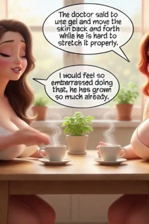 The Intimate Home Exercises Solve the Young Man S Tight Skin Issue in a Very Passionate Daily Way (ai Generated)