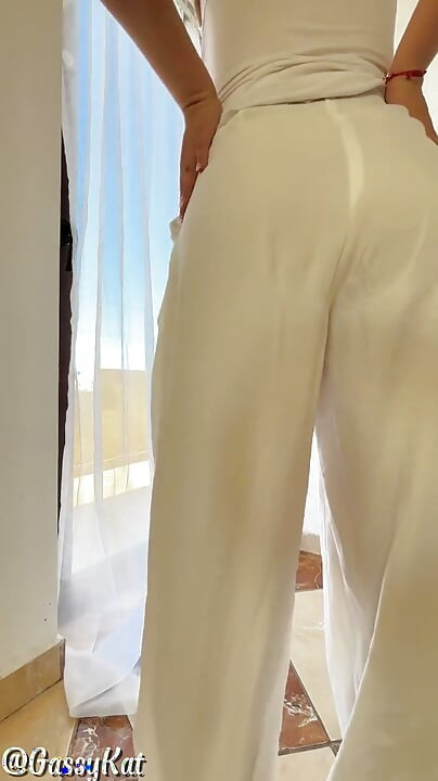 White Pants Bubbly Farts