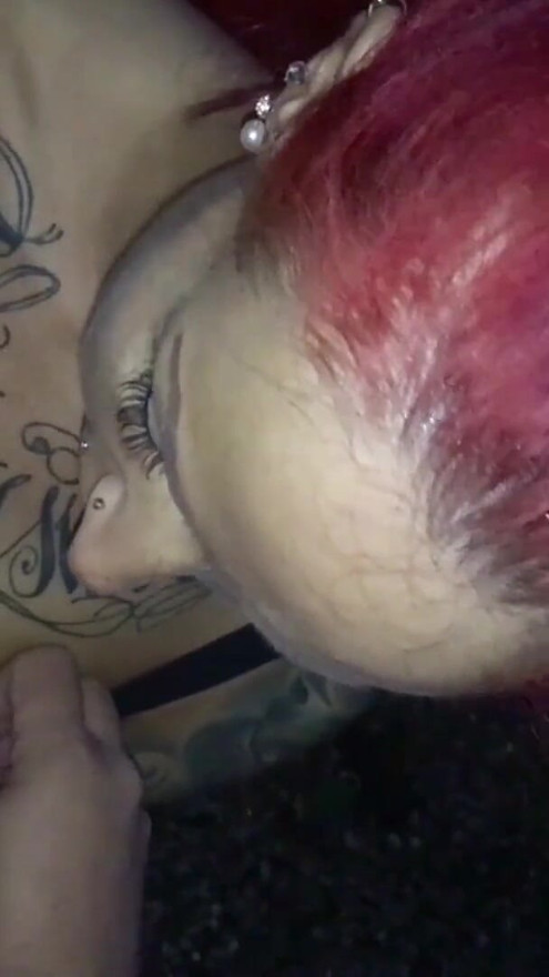 Real German Redhead Street Hooker Give Stranger Public Blow | Clip 2