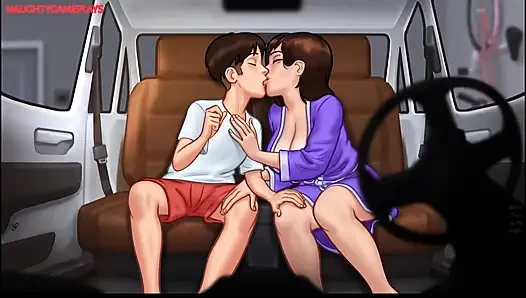 Yaz mevsimi efsanesi darkcookie'den bölüm 24 - sapık orta yaşlı seksi ev sahibinin külotuyla mastürbasyon yapmayı seviyor