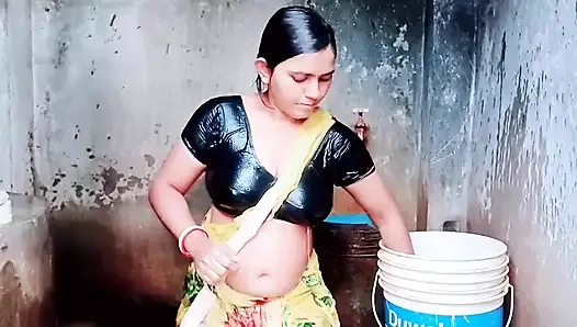 😍? Тетушка Mallu слитое в сеть ММС секс-видео (неверная жена, жена в любительском видео, настоящее домашнее видео с 18-летним индианом)