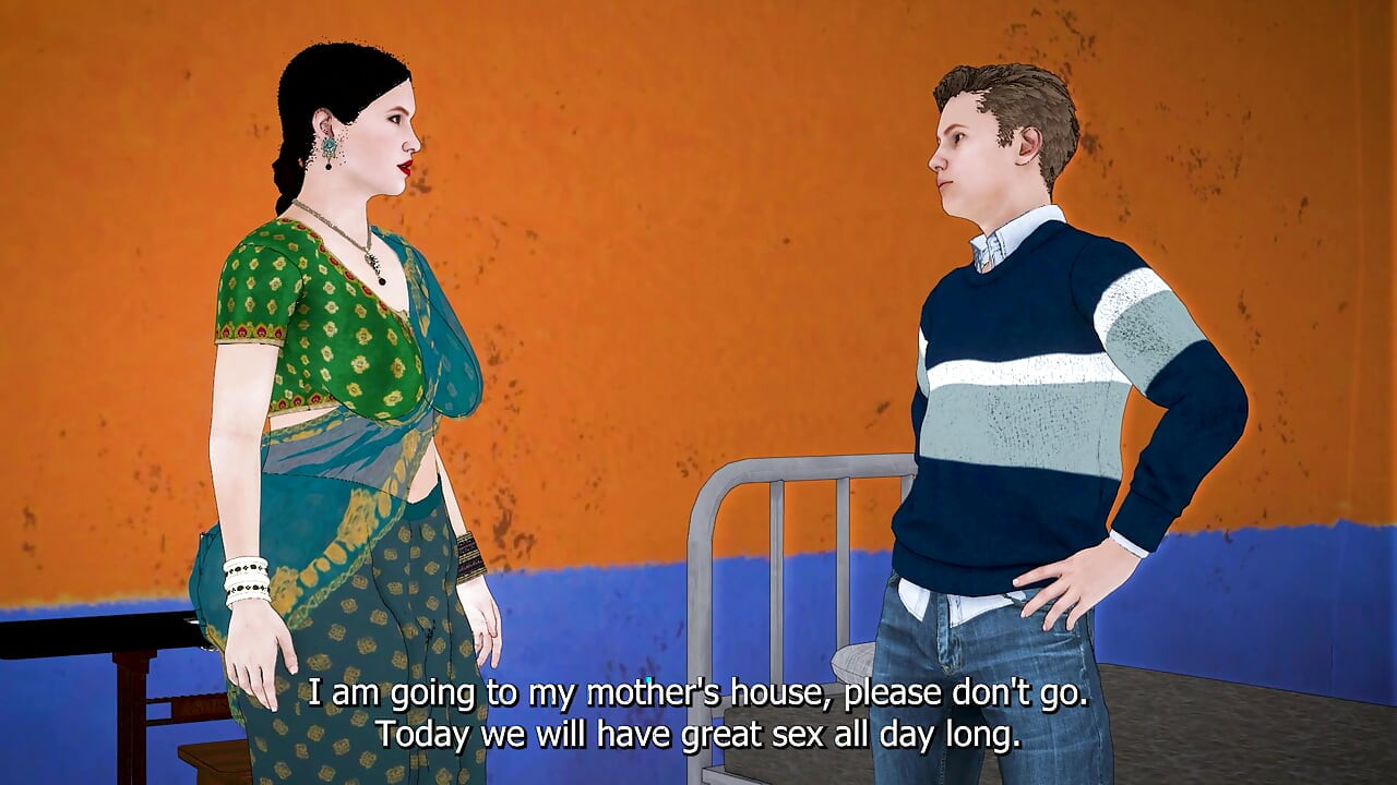 Hintli desi savita yengenin amına açlık komşu tarafından doyuyor