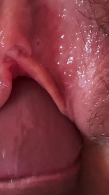Must-see moment from "Creampie in her wet petite young pussy - EXTREME Closeup"