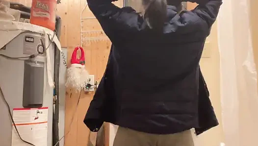 Lap memek bersih setelah rasa kencing luar biasa