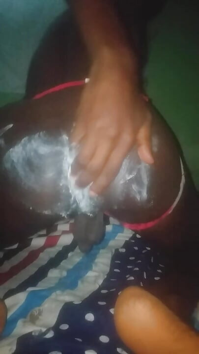 He cum all over my asshole.