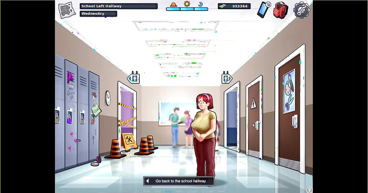 Summertime saga - Johannes fodeu Aqua na água ... Johannes jogou spin the bottel novamente com as senhoras