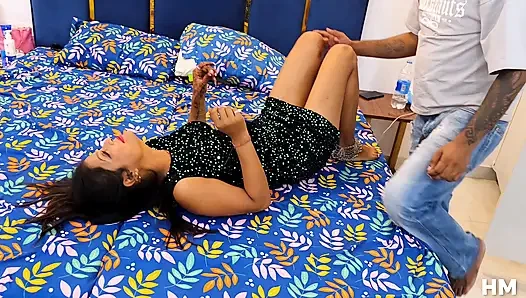 Indian Asian Desi Step Brother Hardcore Fucking to Step Sister on there meet
