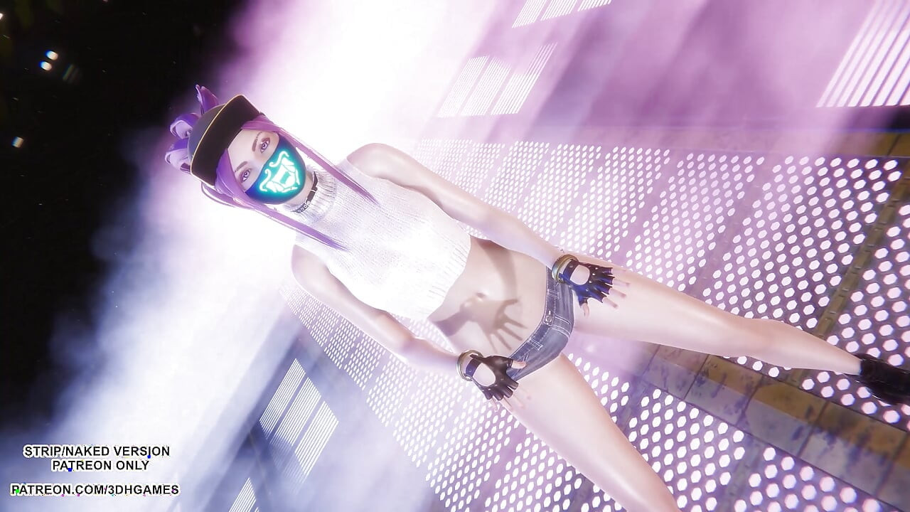 MMD Aespa - Armageddon - Akali Sexy Kpop Dance League of Legends Hentai Sem censura 4K 60FPS