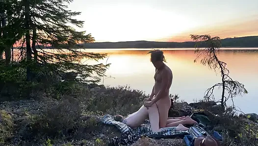 Outdoor Sex by the Water - Rosyskye