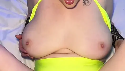 Aria Six Is a Busty Hottie and a Swallower