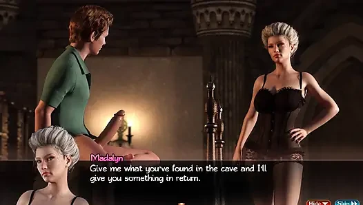 Treasure of nadia - 35&36 - permainan game - permainan peran- dudukin muka biarawati dan milf lesbian