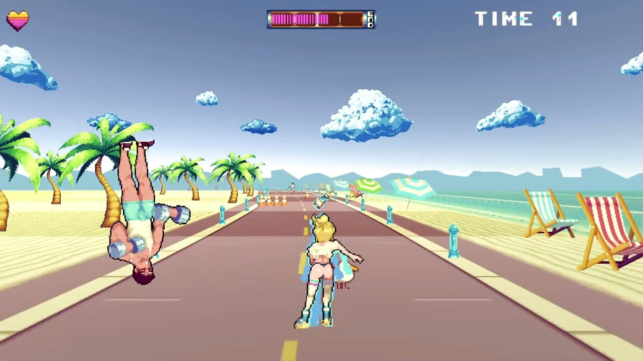 RollerBabe полный геймплей!
