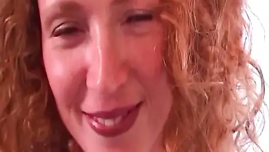 Retro Blowjob with Redhead Slut