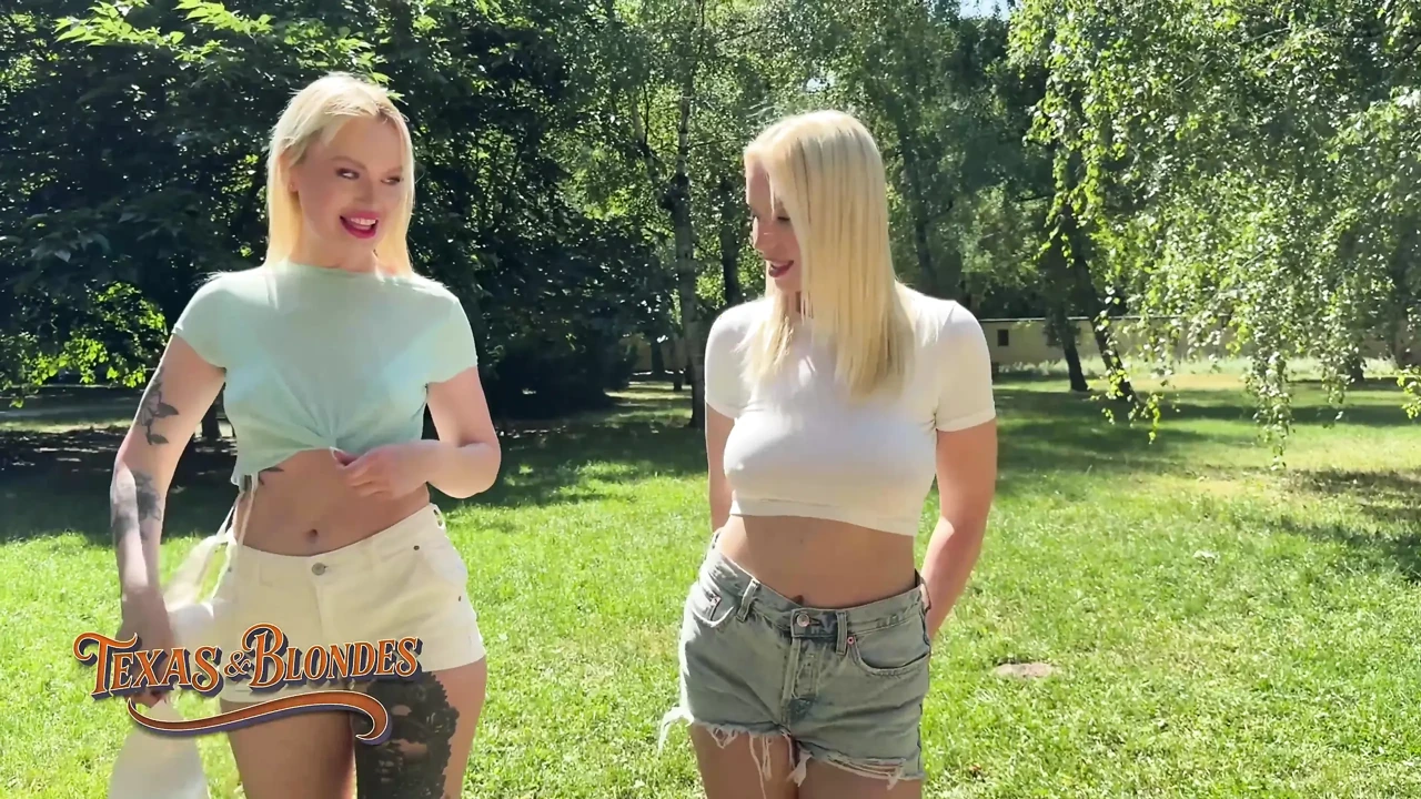 Eager Sluts Greta Foss & Vera Jarw Get Fucked by Mr. Texas in an Aweome 3some