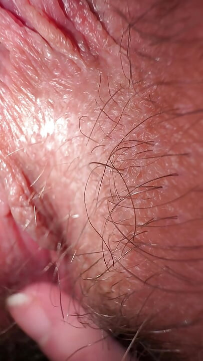 Ovulation Slut - Hairy Wet Pussy Fingering, Close Up Anus & Creamy Hole