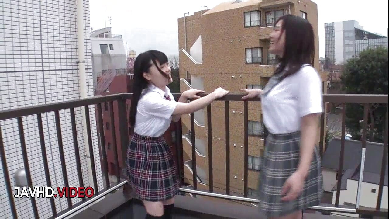 Sanae Akino and Kaede Aoshima's Wild Threesome Creampie Fuck