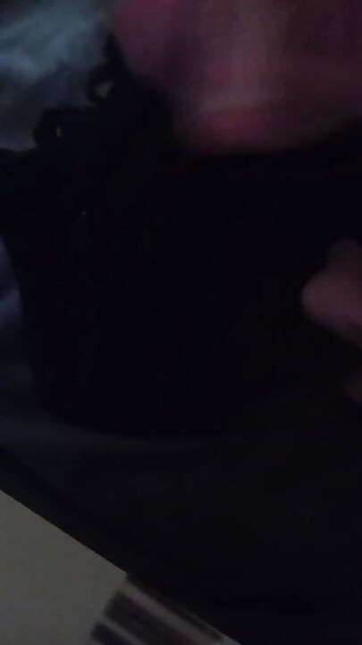 Thick Cum Shot in My Friends Black Push up Bra