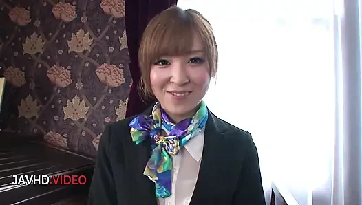 Horny Asian Hikaru Shiina Gives Insane Blowjob in Steamy Threesome Showdown